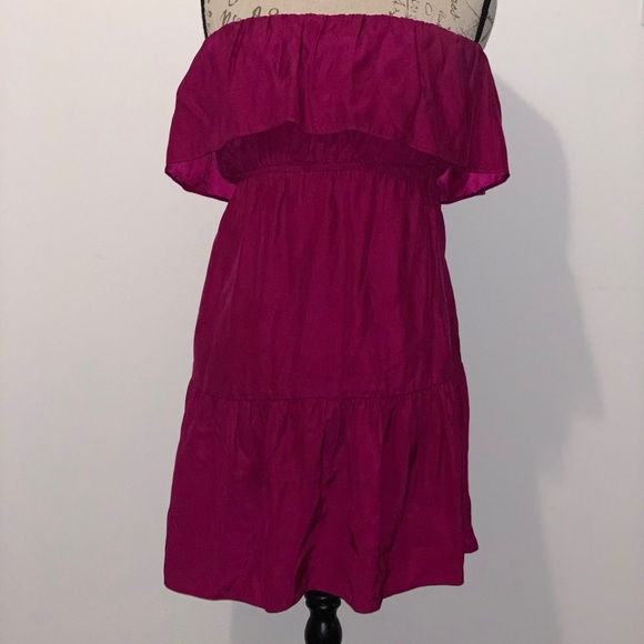 Alice & Trixie fuschia strapless dress - Picture 2 of 5